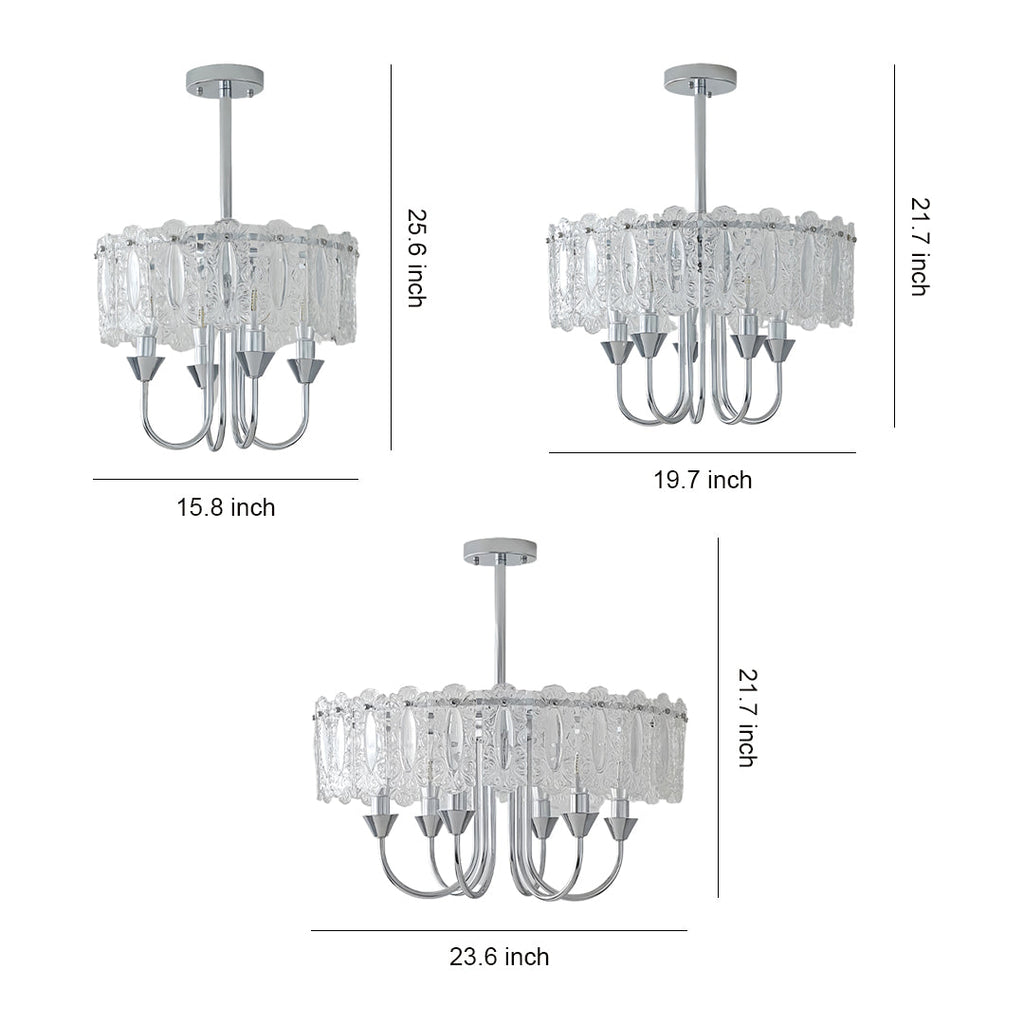 CHARLESTON METAL VINTAGE ISLAND LIGHTING FIXTURE