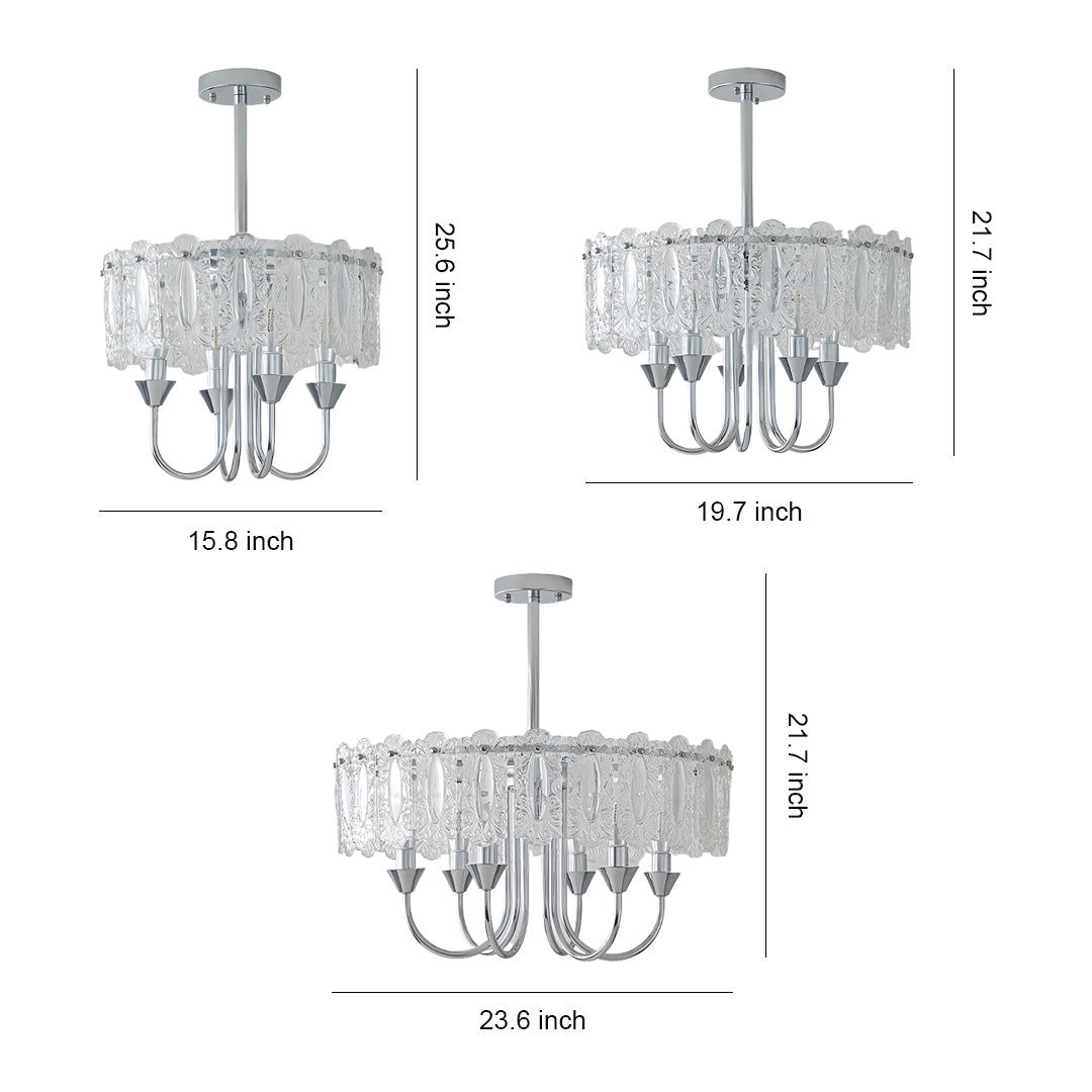 CHARLESTON METAL VINTAGE ISLAND LIGHTING FIXTURE
