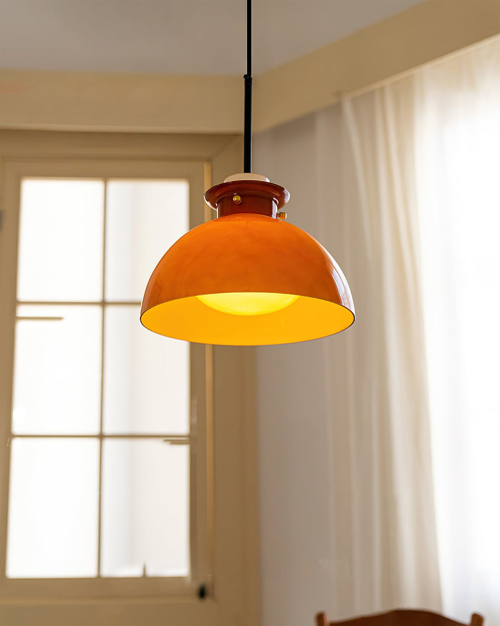 WINTHROP RUSTIC CAGE PENDANT LIGHT