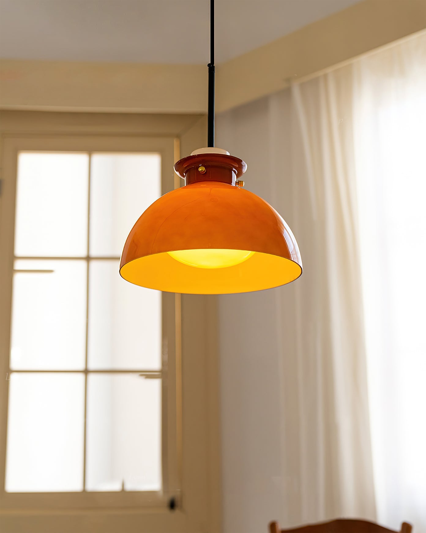WINTHROP RUSTIC CAGE PENDANT LIGHT