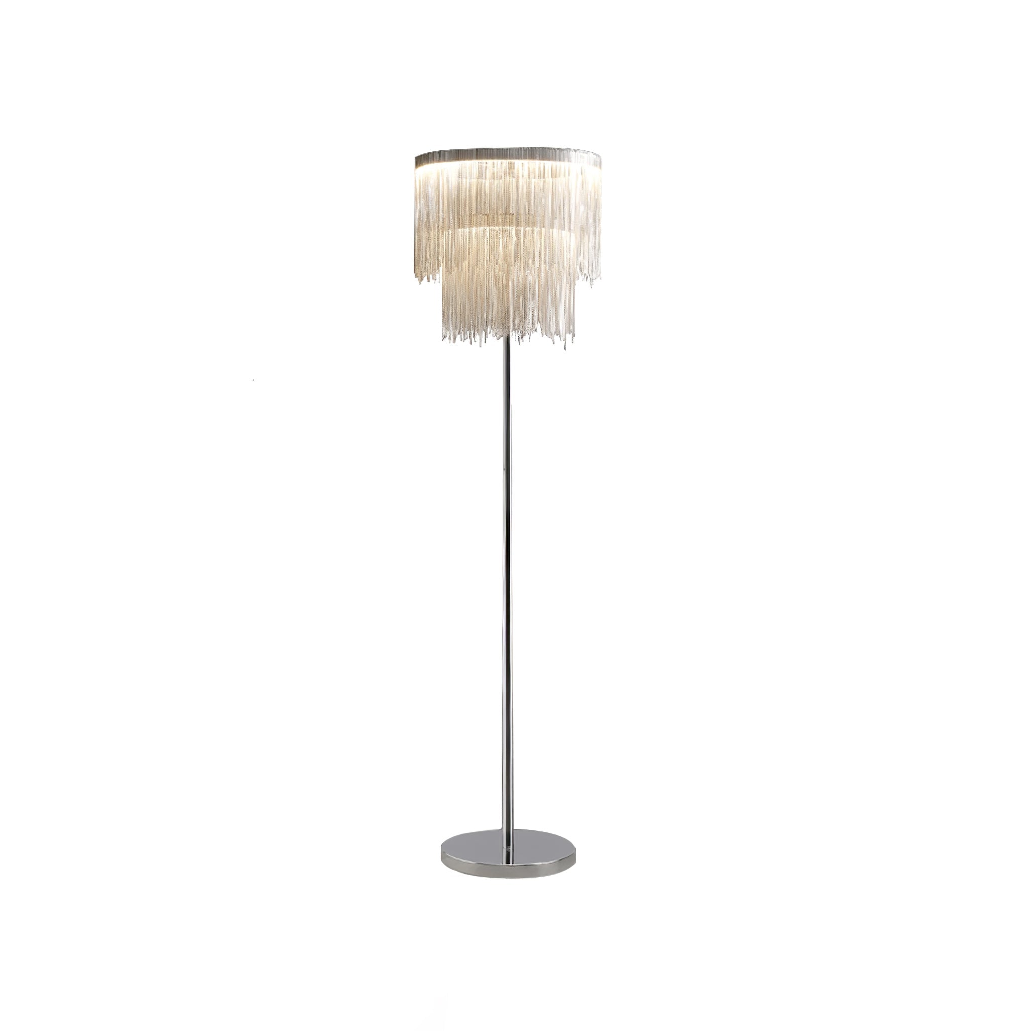 Chesterfield Fringed Standing Illumination