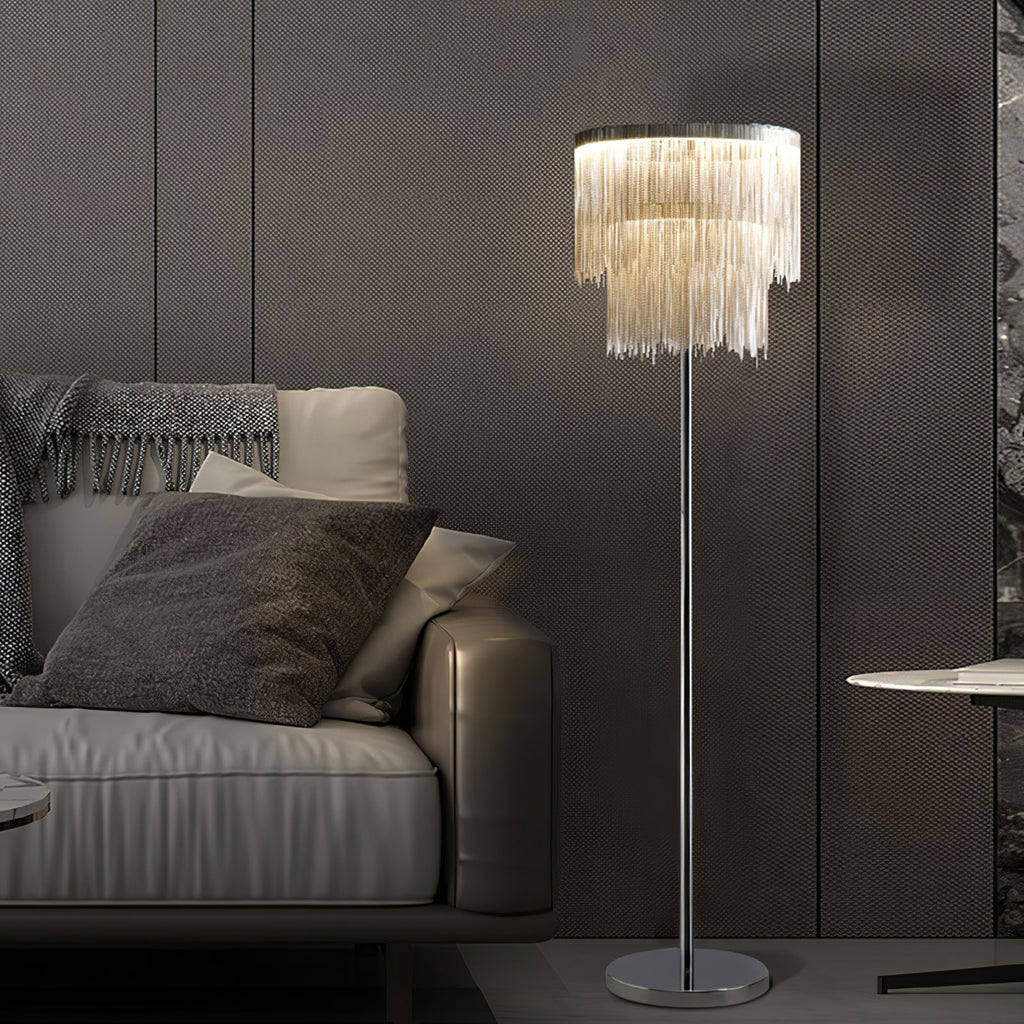 Chesterfield Fringed Standing Illumination