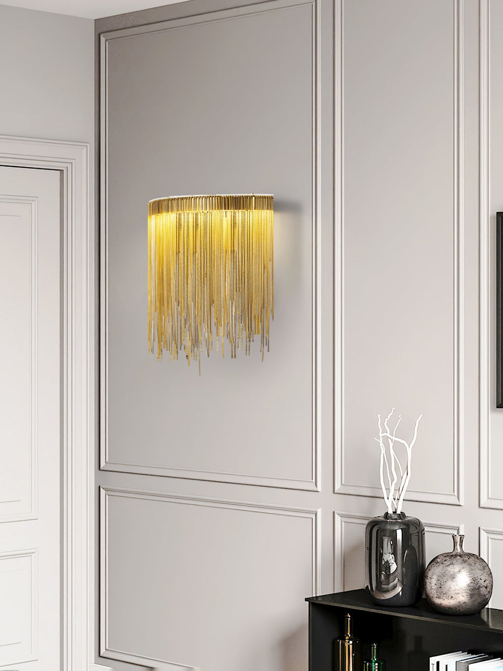 WINTHROP TASSELED ILLUMINATION WALL SCONCE