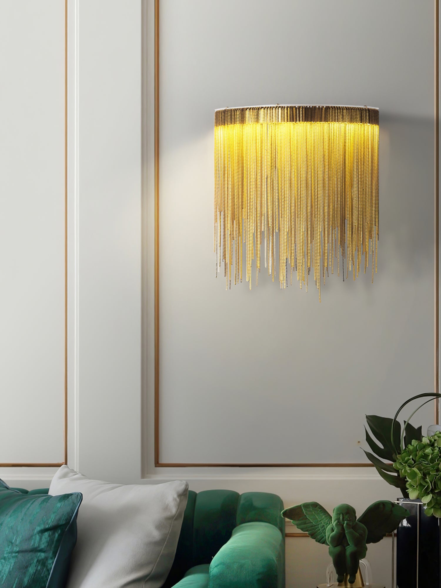 WINTHROP TASSELED ILLUMINATION WALL SCONCE