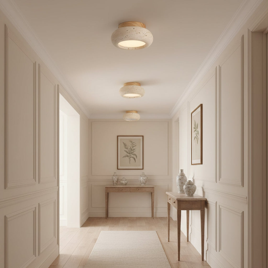 RAVENSDALE ARTISANAL GLAZED CEILING LANTERN