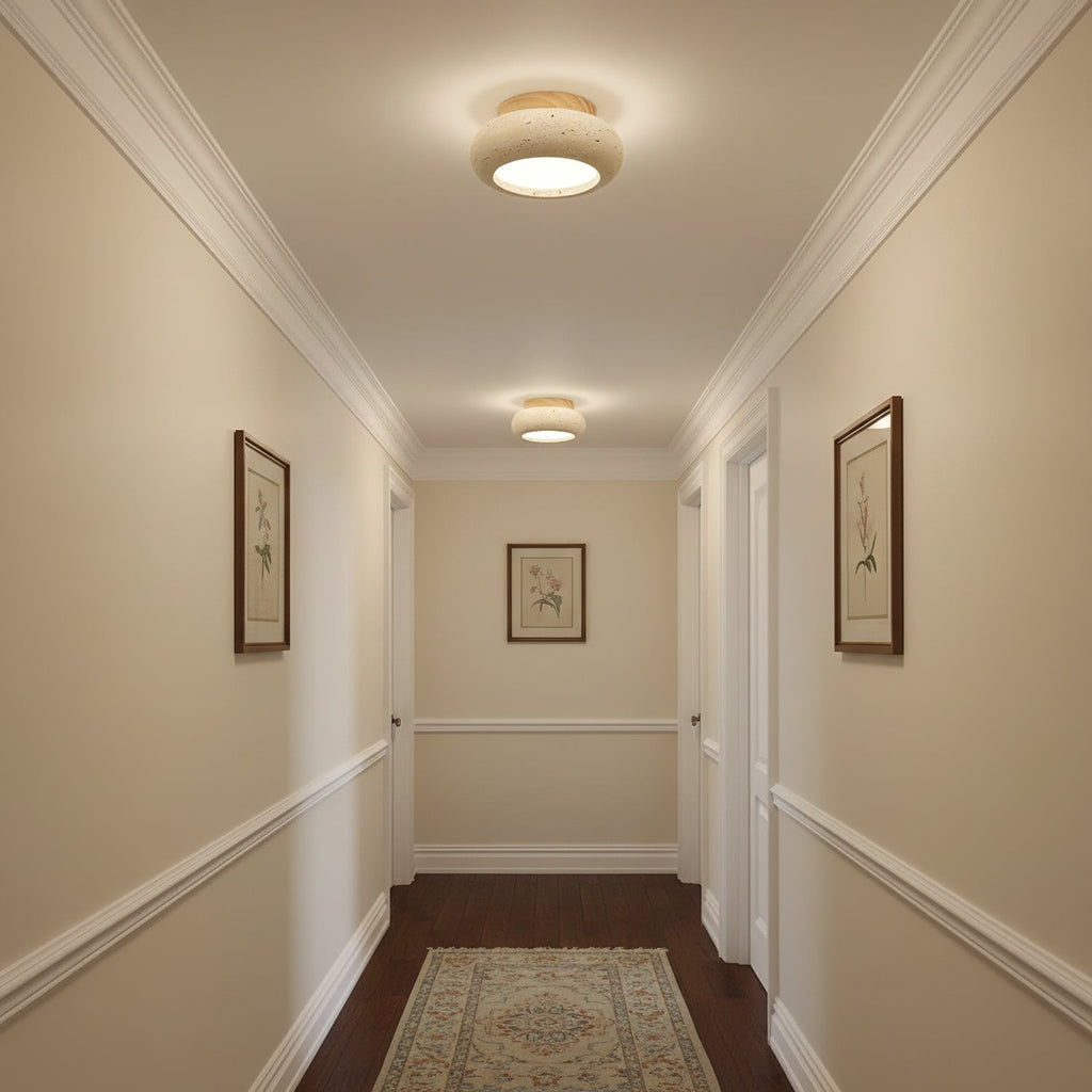 RAVENSDALE ARTISANAL GLAZED CEILING LANTERN