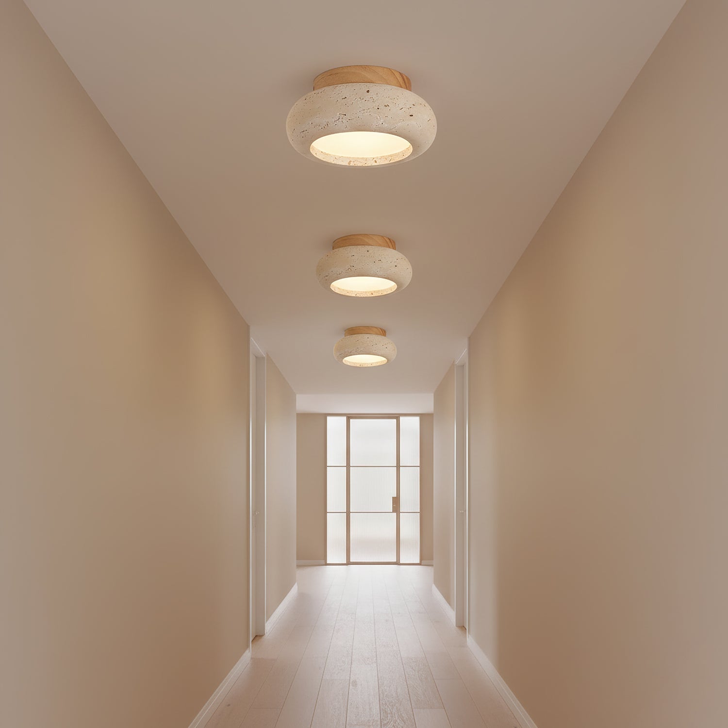 RAVENSDALE ARTISANAL GLAZED CEILING LANTERN