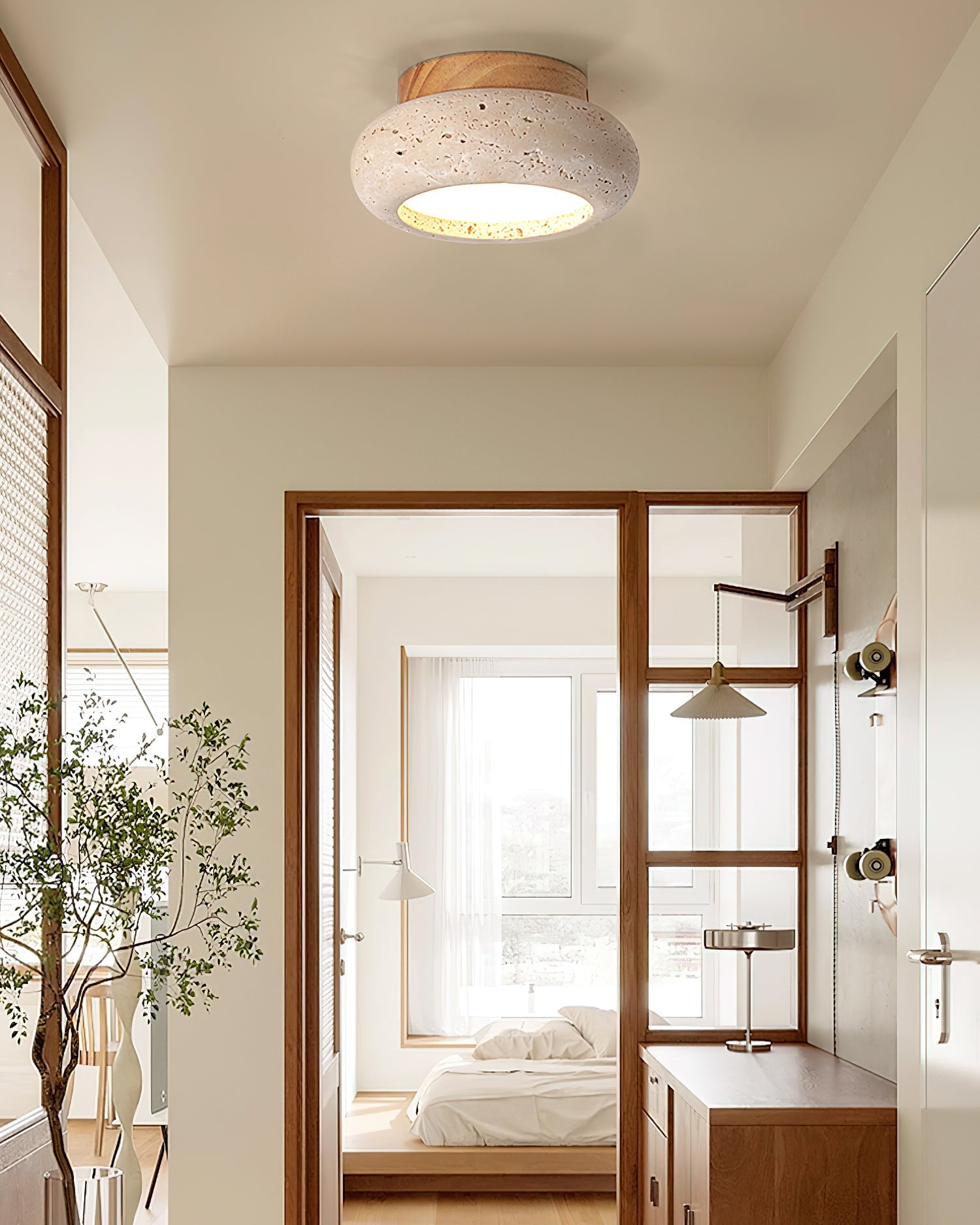 RAVENSDALE ARTISANAL GLAZED CEILING LANTERN