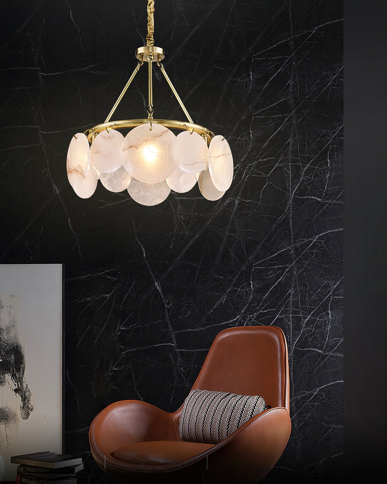 Whitmore Ivory Cascade Chandelier