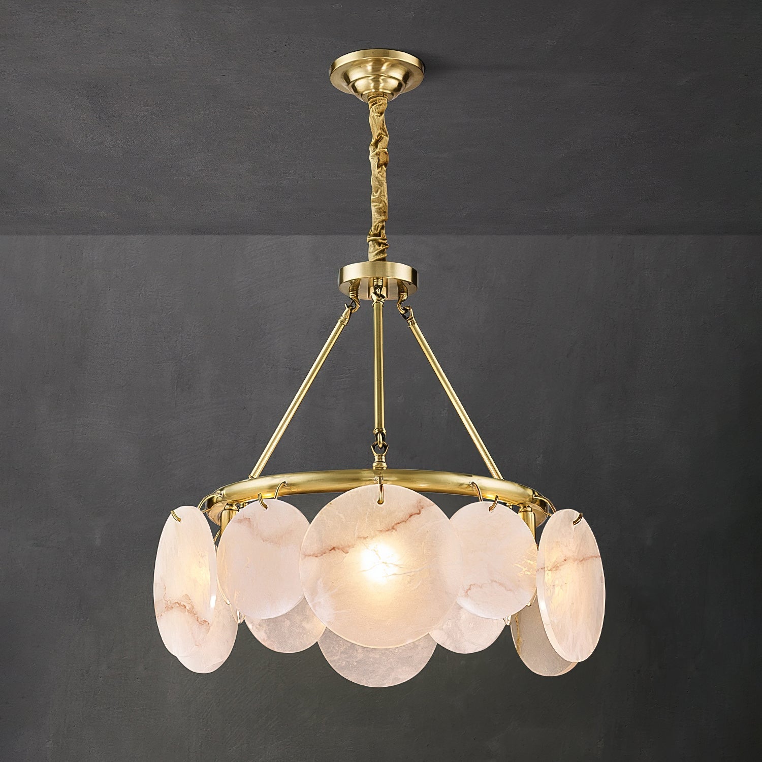 Whitmore Ivory Cascade Chandelier