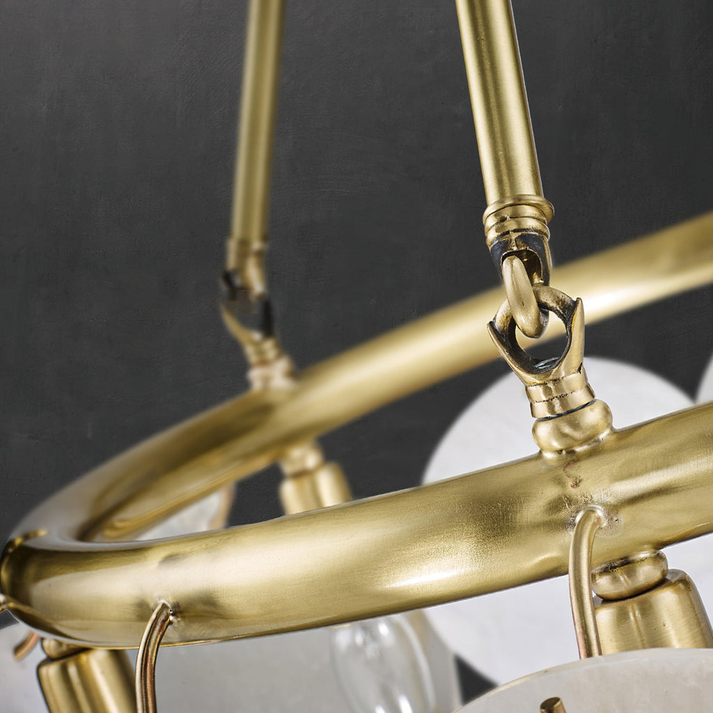 Whitmore Ivory Cascade Chandelier