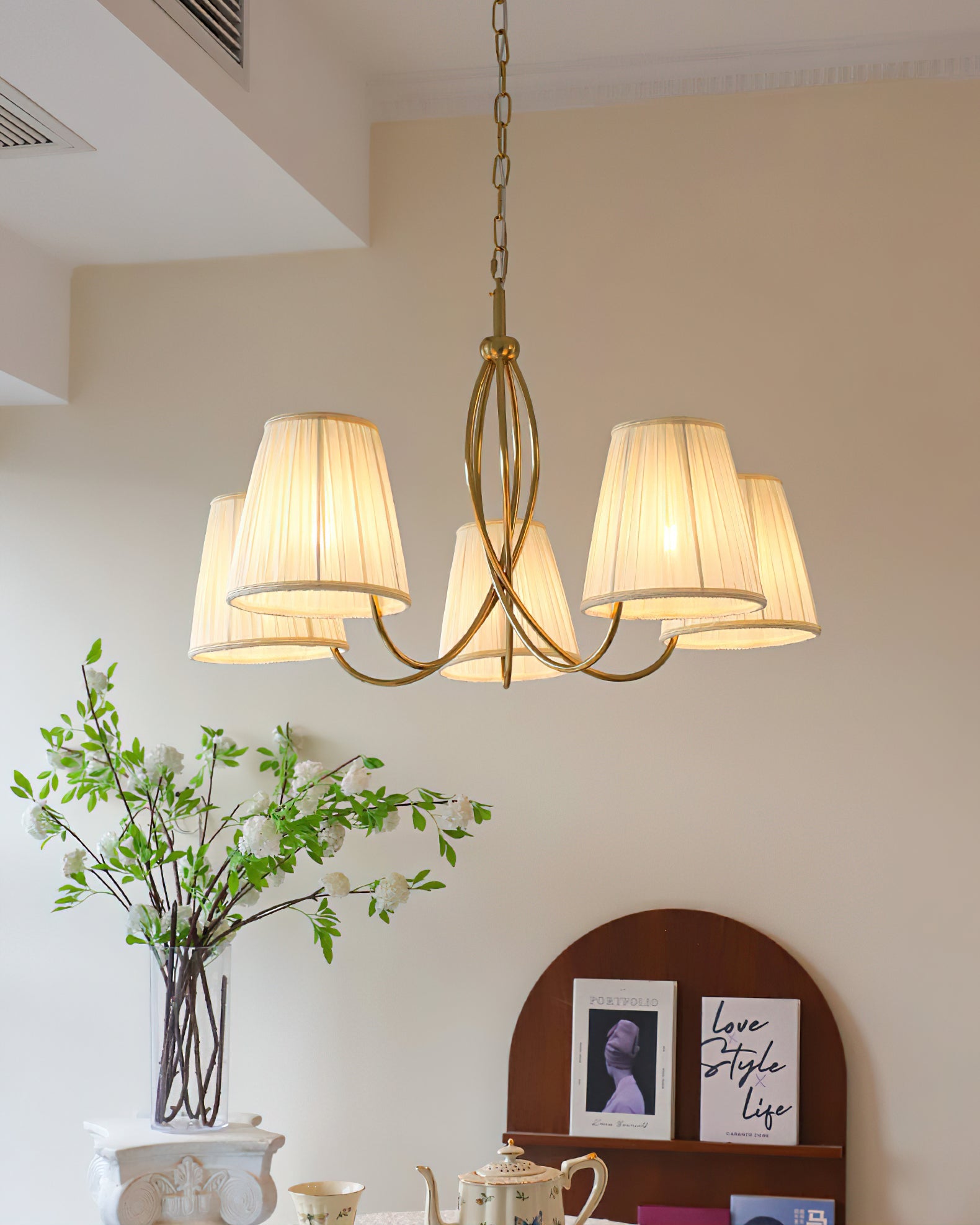 HEMLOCK GARDEN ORB LIGHTING FIXTURE