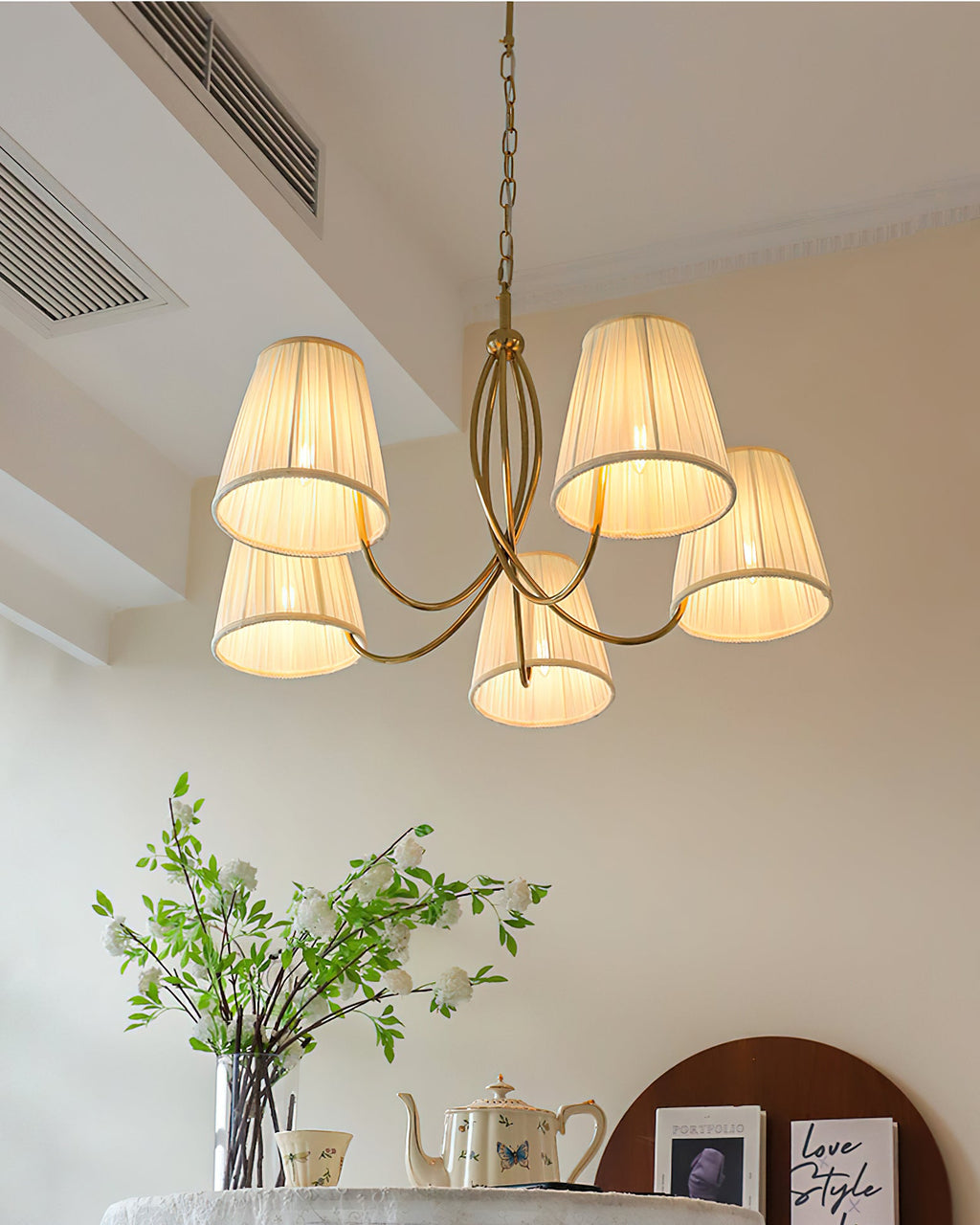 HEMLOCK GARDEN ORB LIGHTING FIXTURE