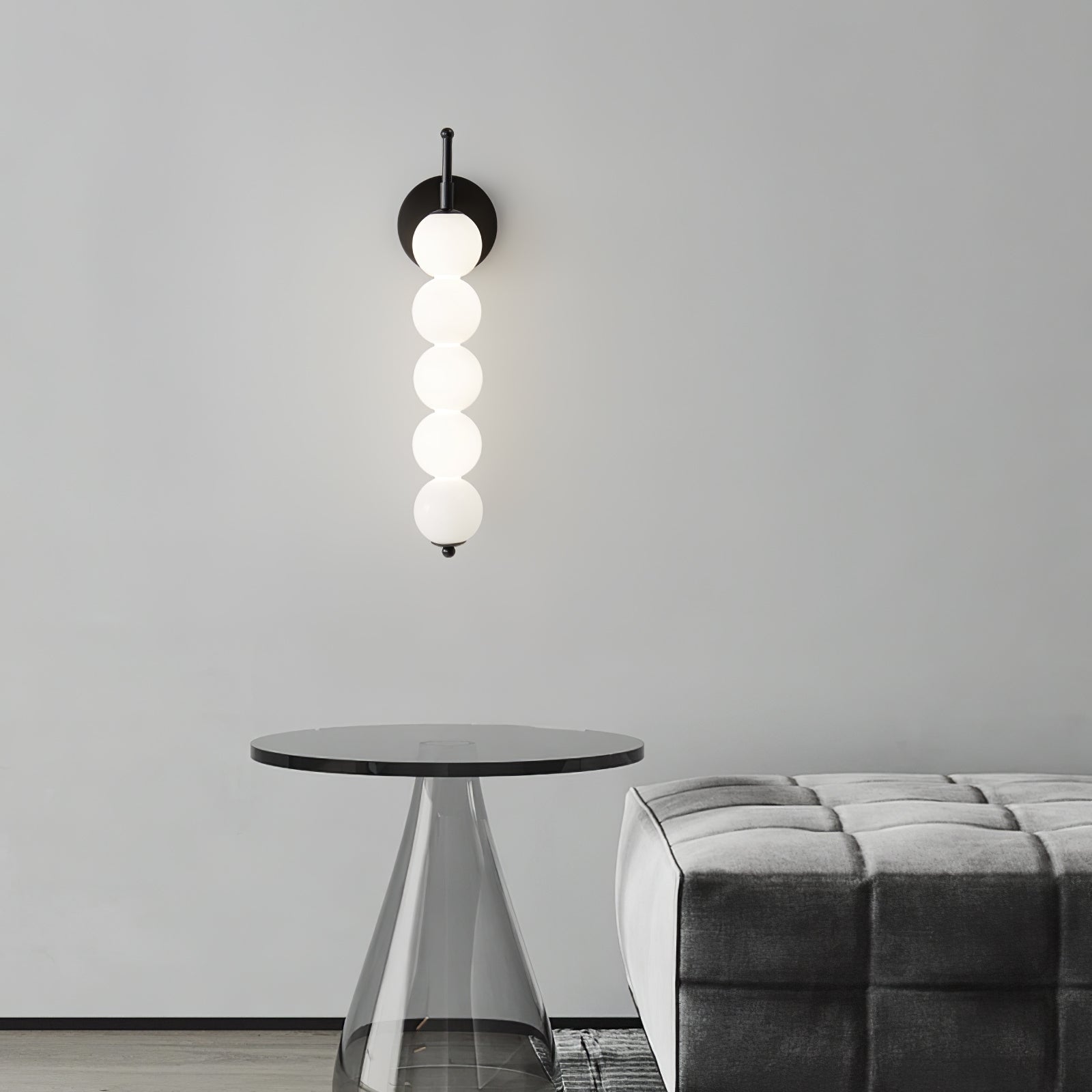 CHERINGTON CARAMELIZED GLASS WALL SCONCE