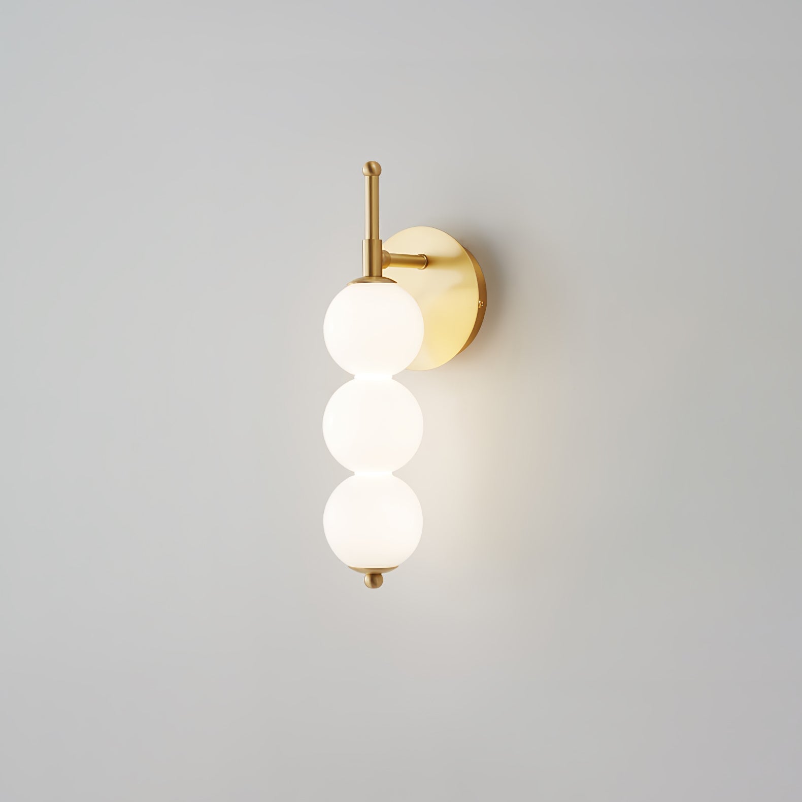 CHERINGTON CARAMELIZED GLASS WALL SCONCE