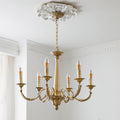 WINDSOR BRASS CANDLELIT HANGING LANTERN
