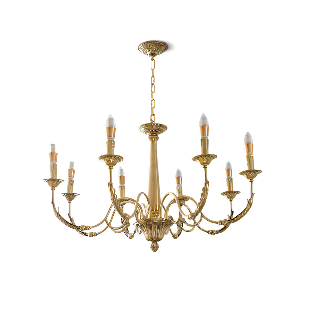 WINDSOR BRASS CANDLELIT HANGING LANTERN