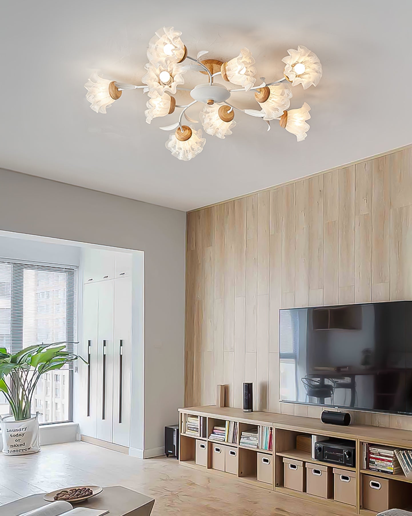 FLORENCE PETAL VINTAGE CEILING ILLUMINATOR