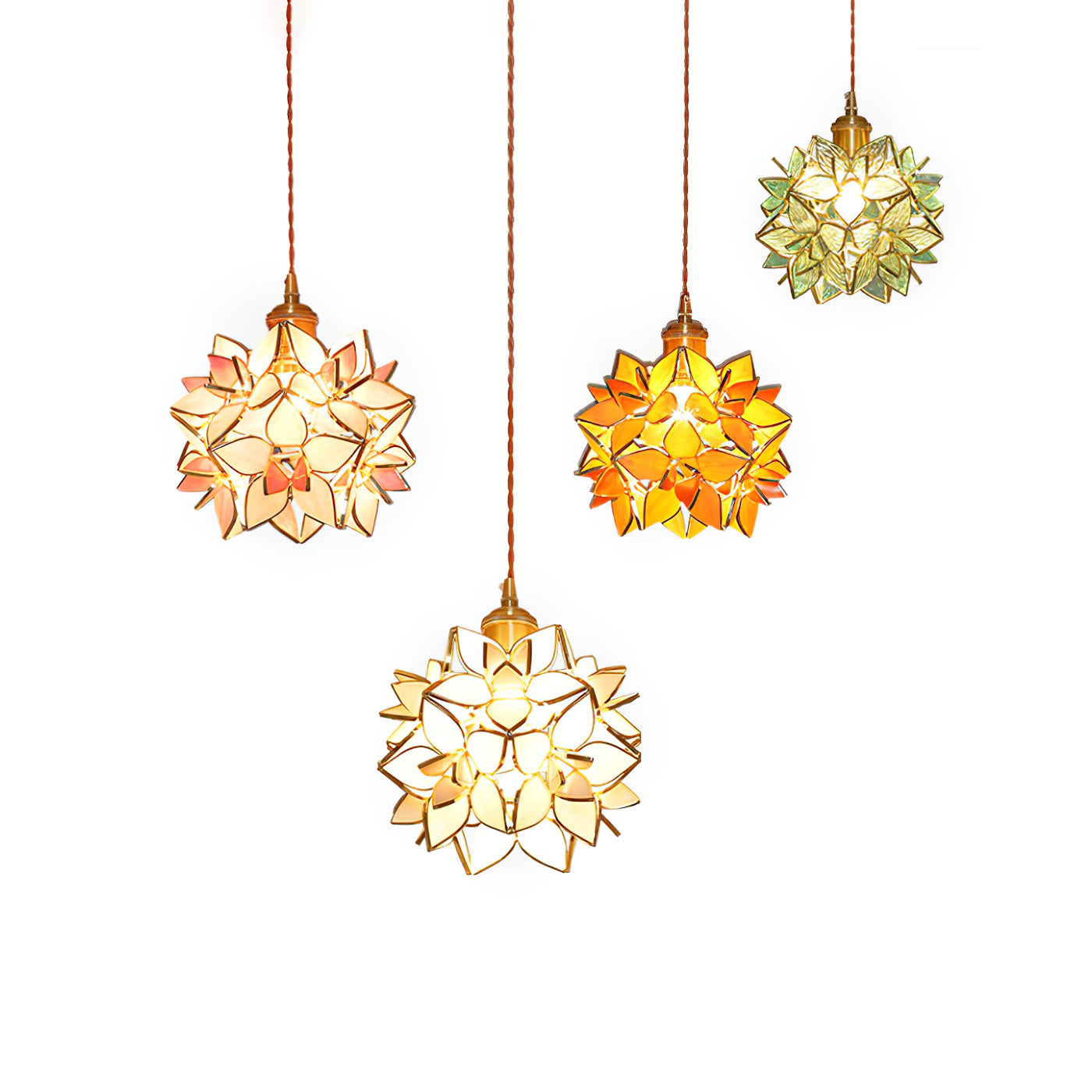 WINDSOR CAPIZ SHELL HANGING LANTERN