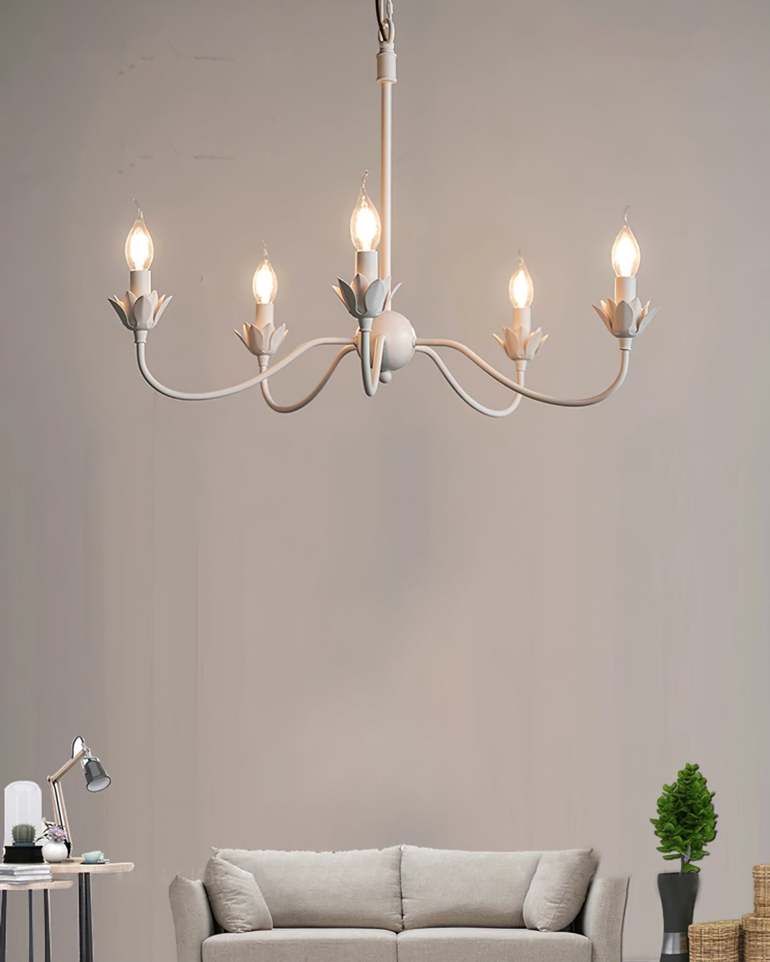 RAVENWOOD CRYSTAL DROPLET LIGHTING FIXTURE