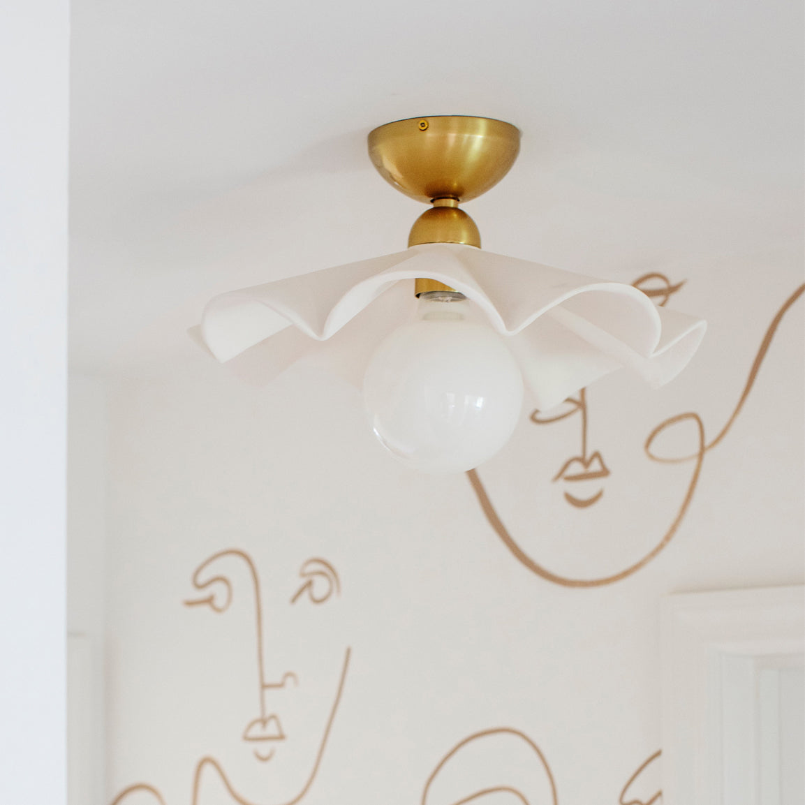 RAVENHALL LUMINAIRE WITH CRYSTAL ACCENTS