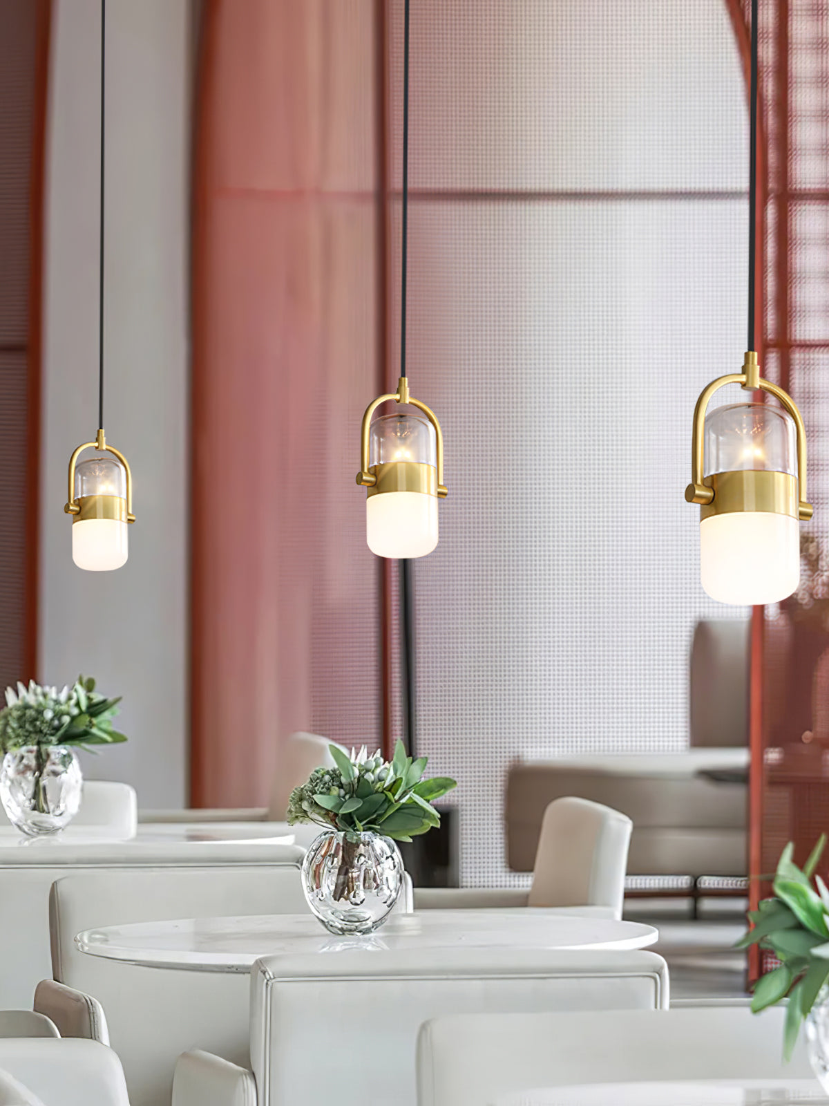 FENWICK SPHERICAL ROTARY CEILING LANTERN