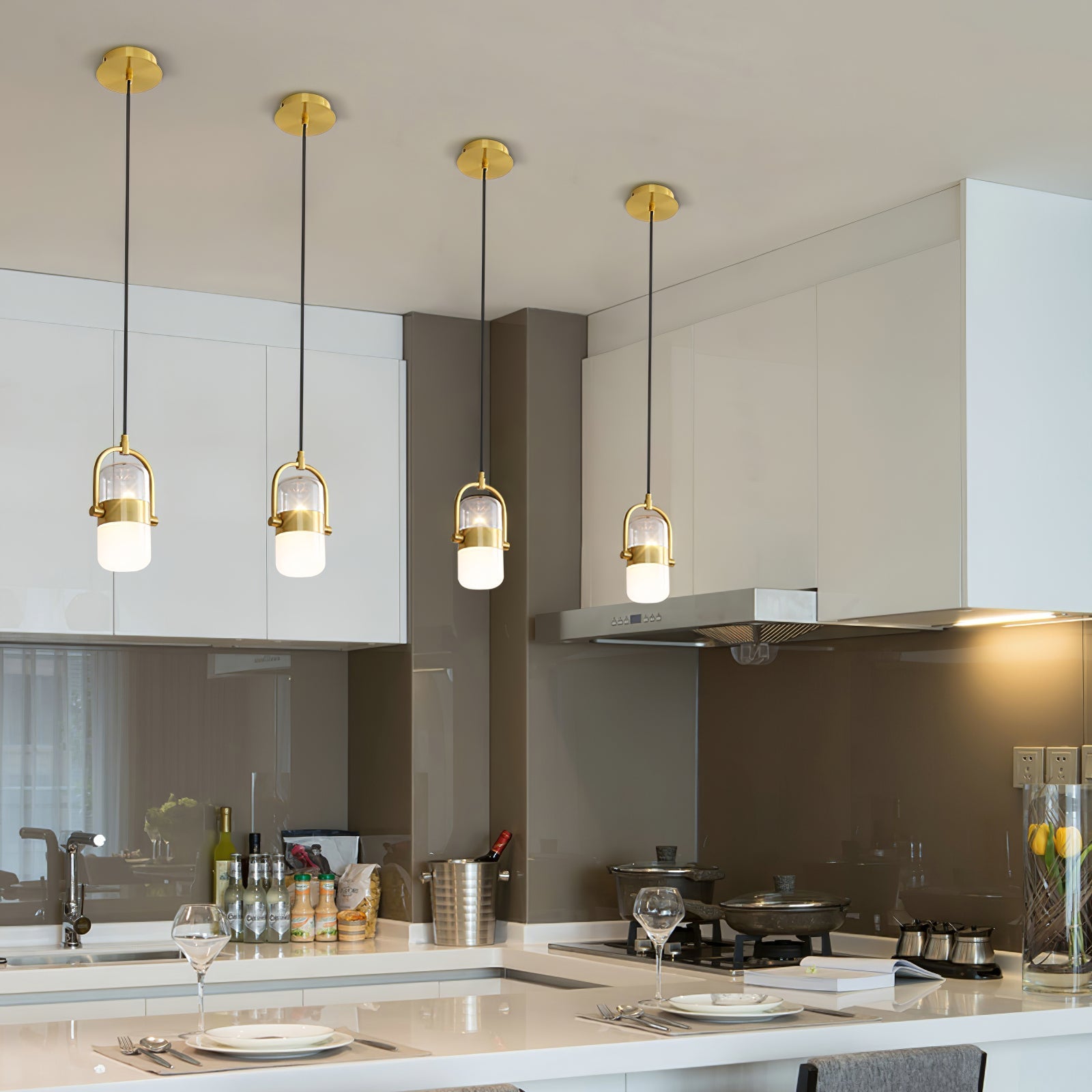 FENWICK SPHERICAL ROTARY CEILING LANTERN