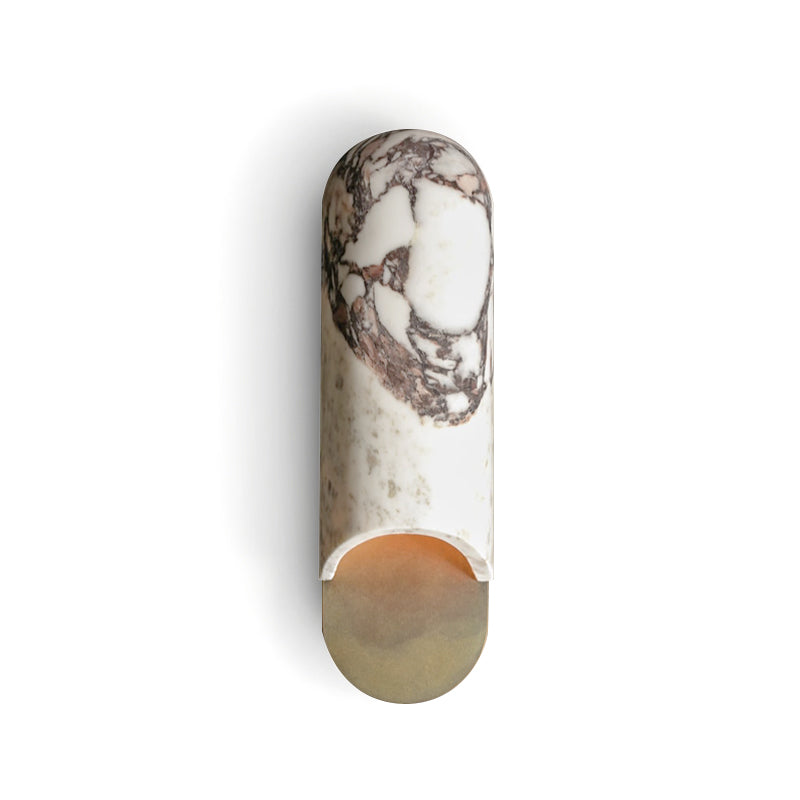 WINTHORPE AMBER GLOBE WALL SCONCE