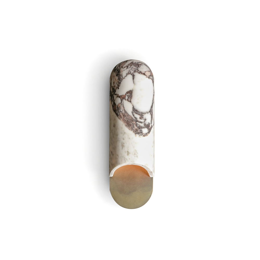 WINTHORPE AMBER GLOBE WALL SCONCE