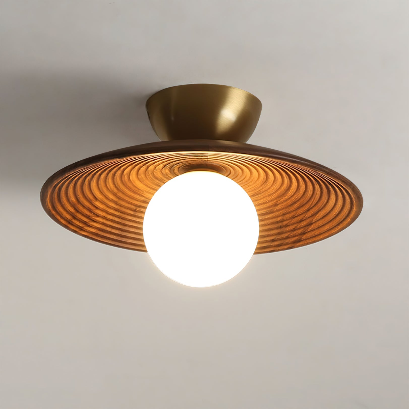 FENWICK SHELL-INSPIRED CEILING LANTERN