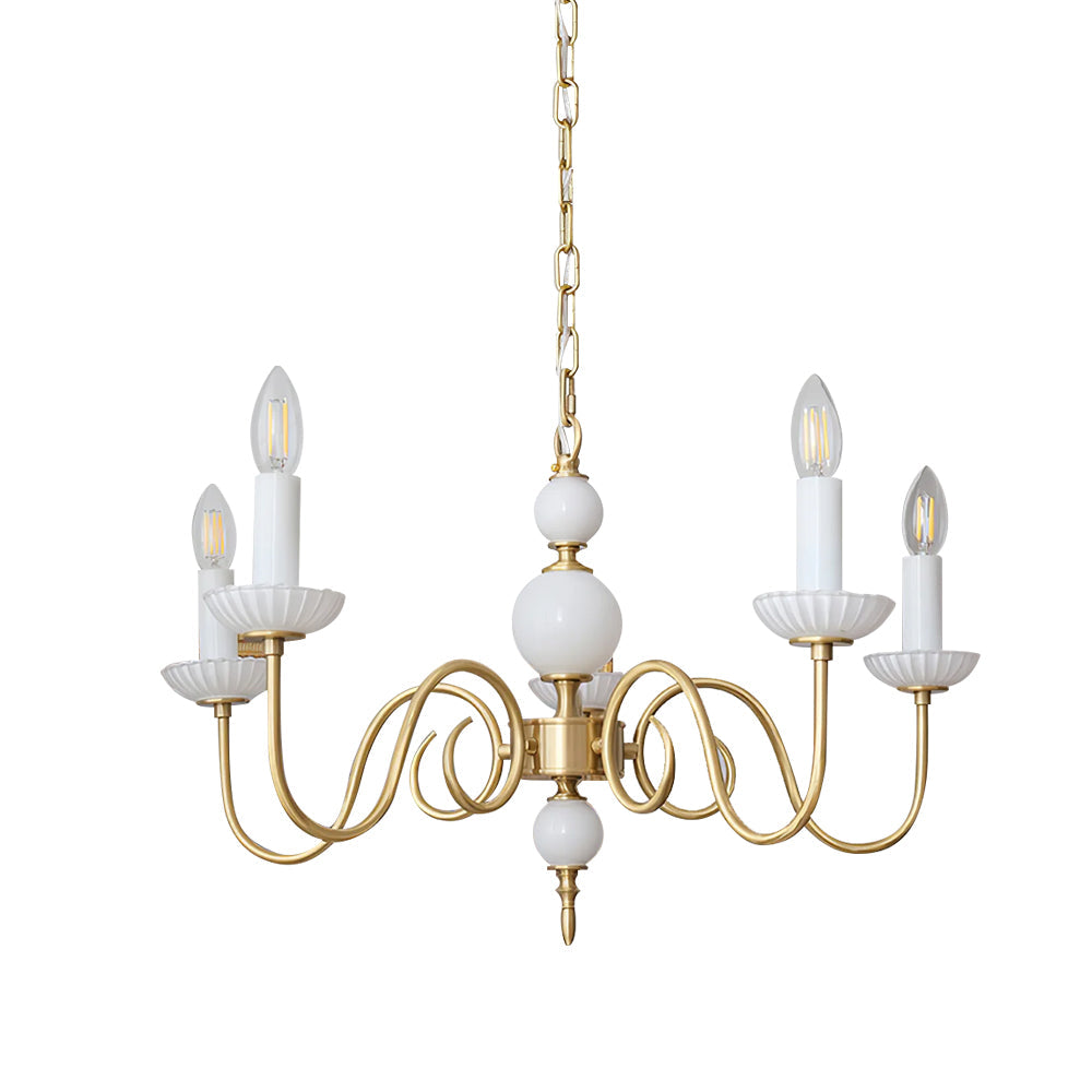 Lysander Crystal Cascade Chandelier