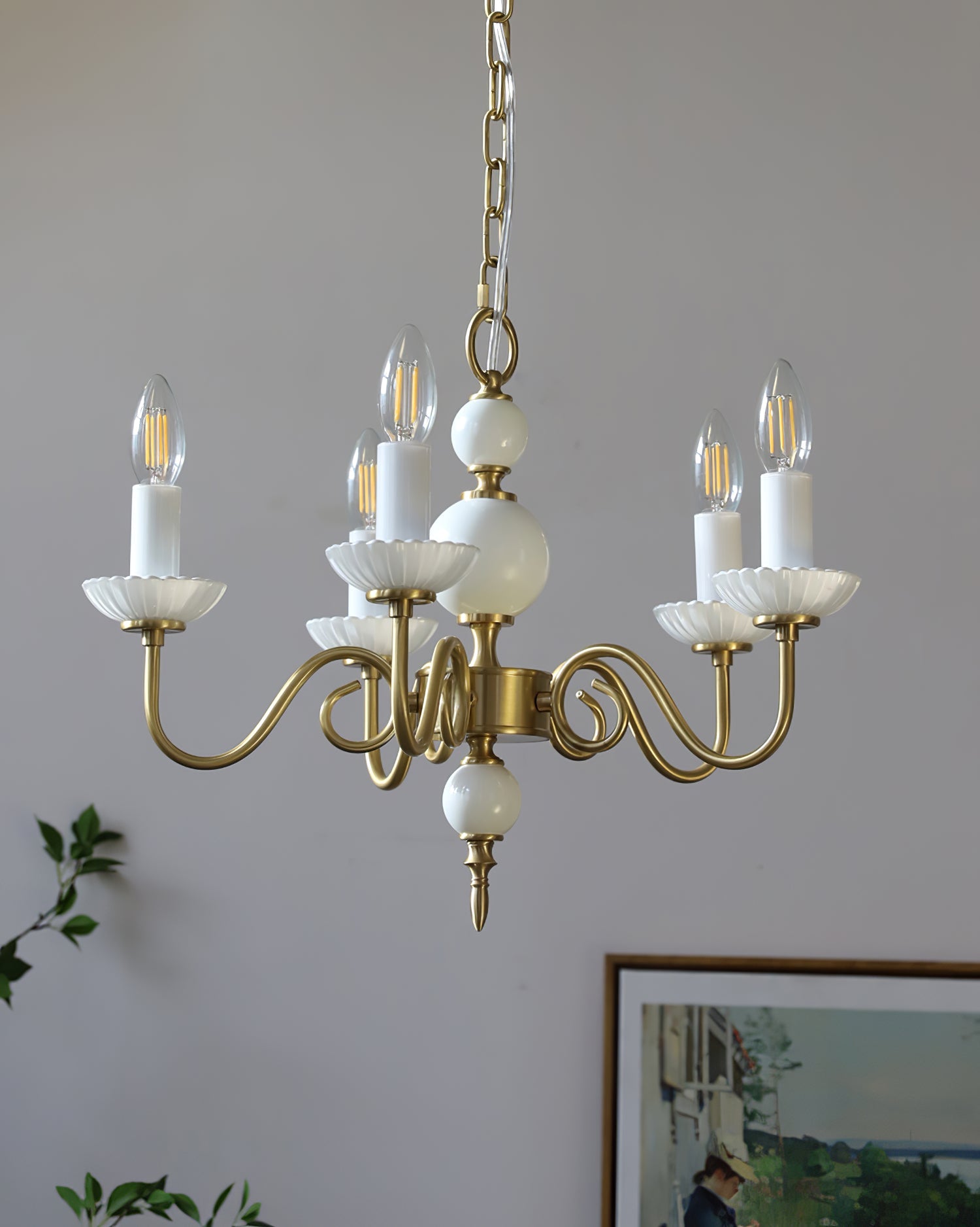 Lysander Crystal Cascade Chandelier