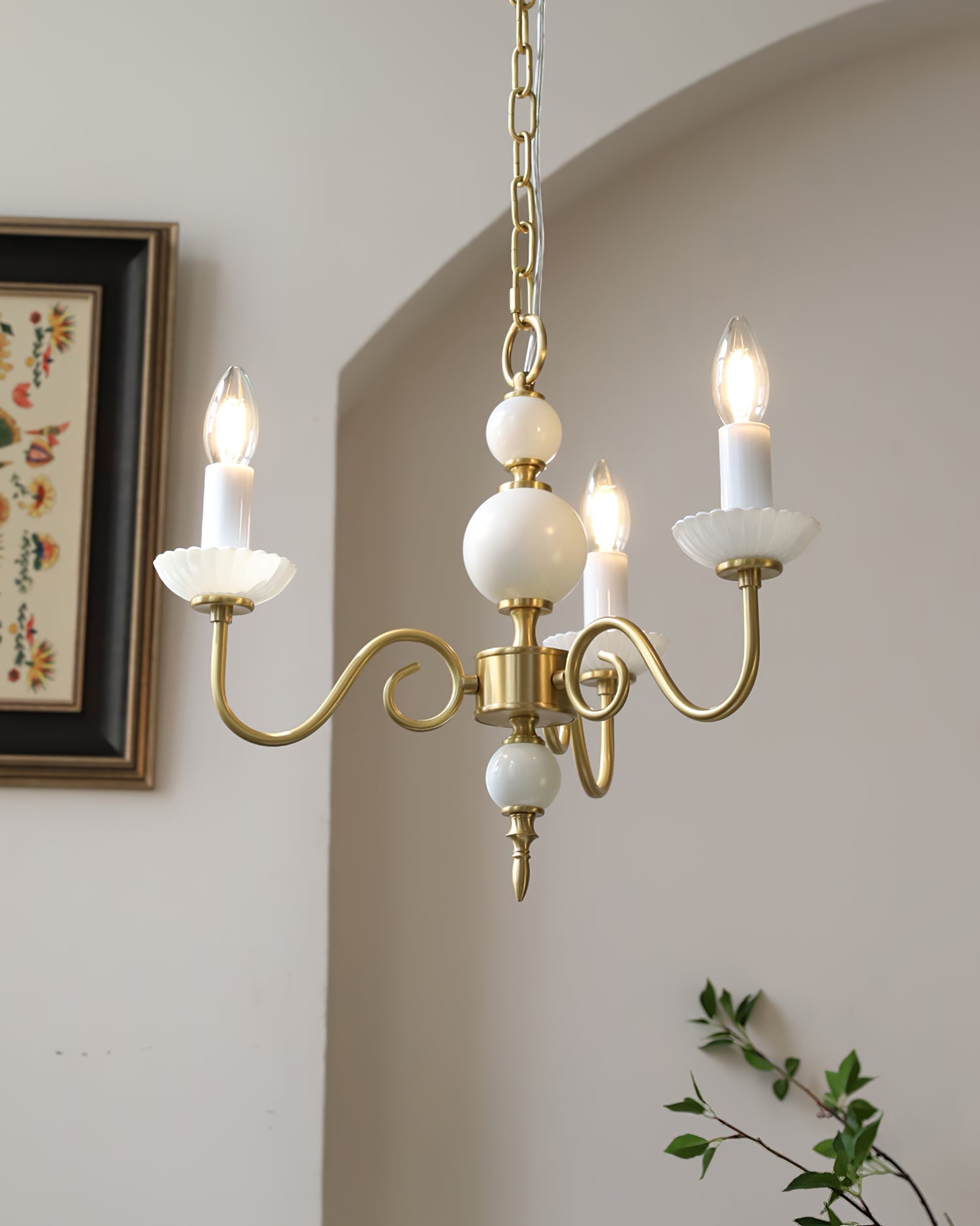 Lysander Crystal Cascade Chandelier