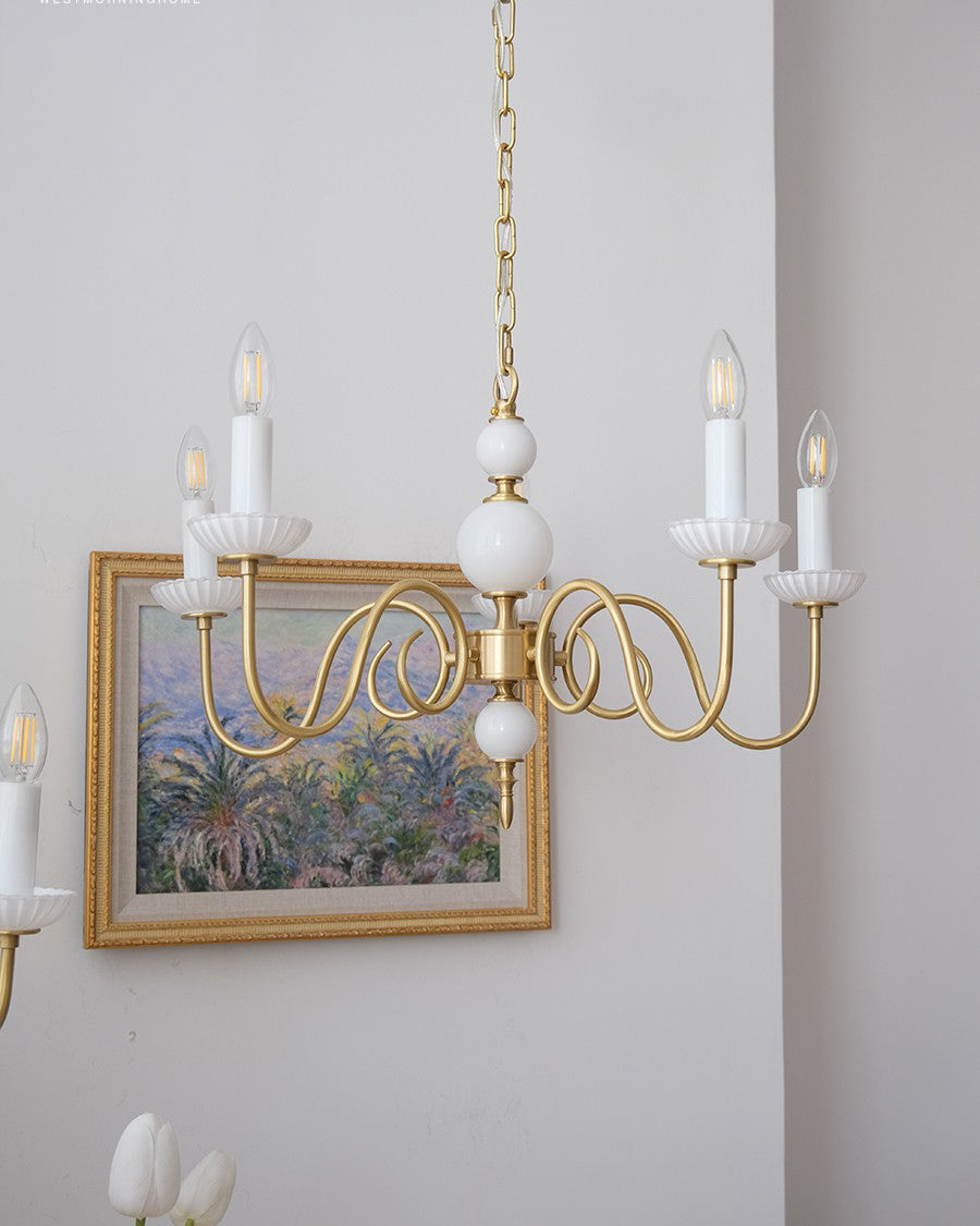 Lysander Crystal Cascade Chandelier