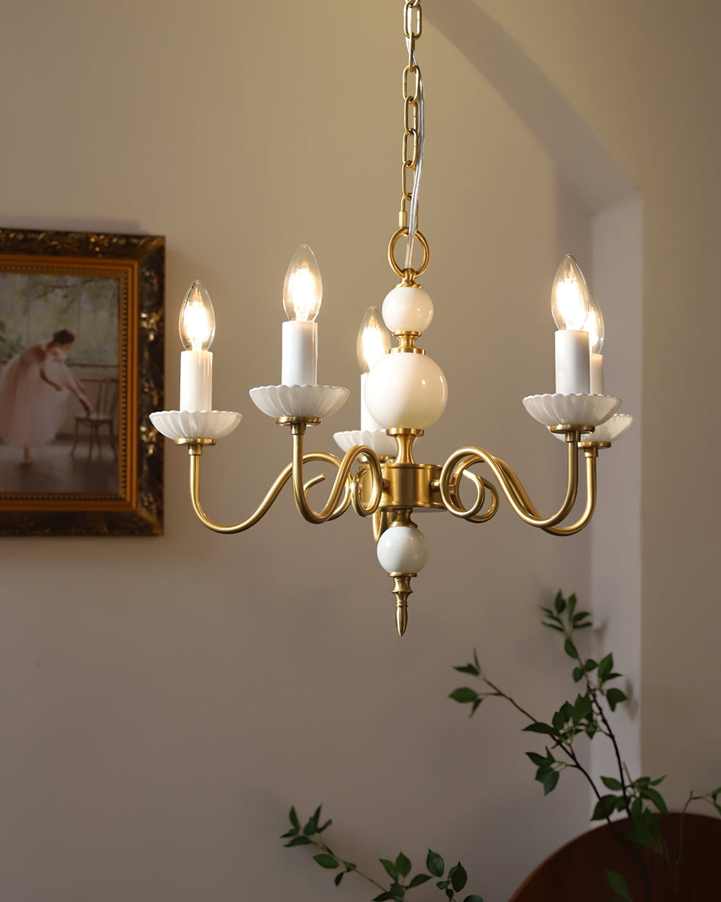 Lysander Crystal Cascade Chandelier