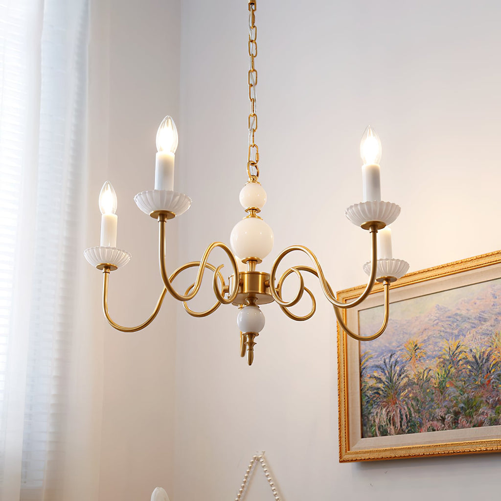 Lysander Crystal Cascade Chandelier