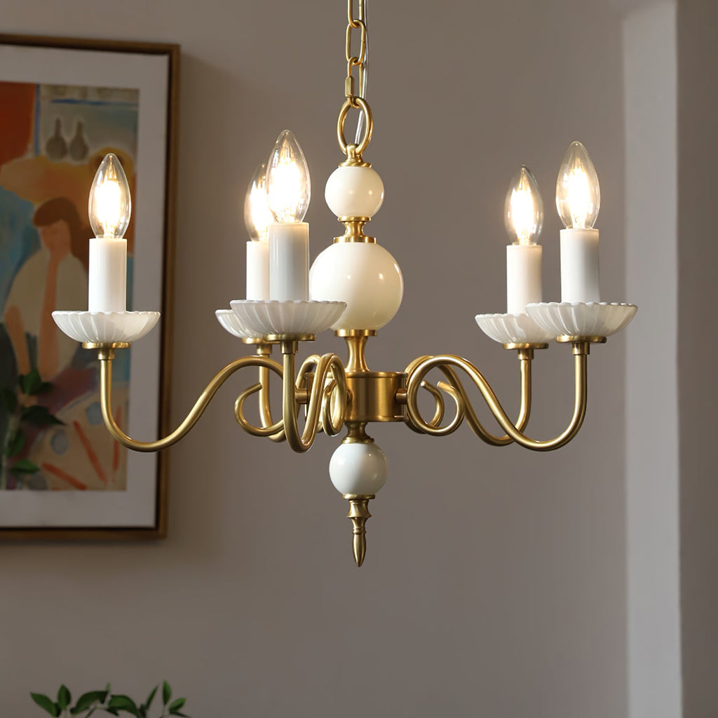 Lysander Crystal Cascade Chandelier