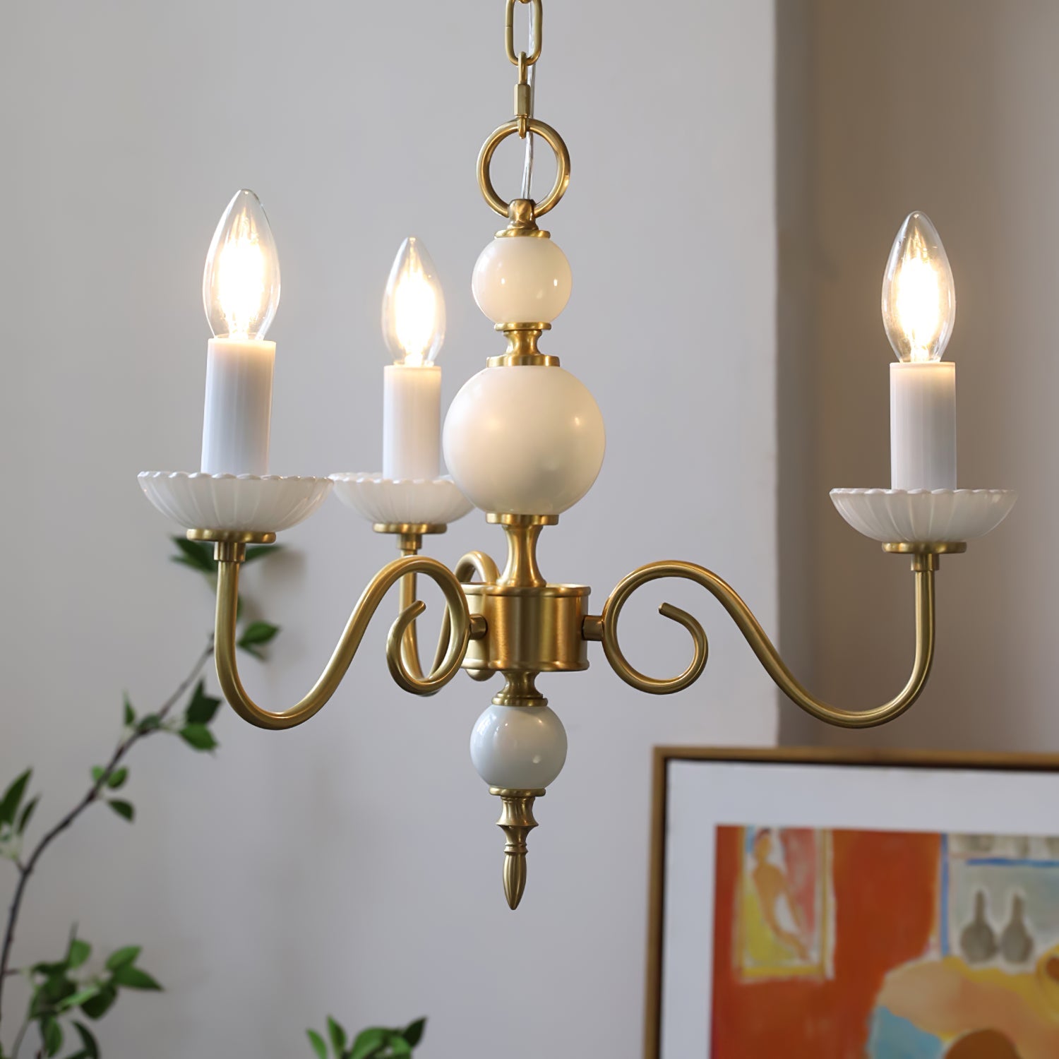 Lysander Crystal Cascade Chandelier