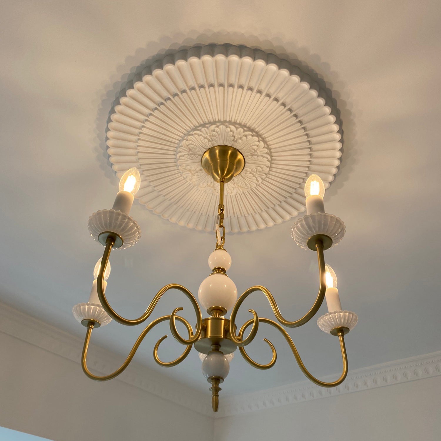 Lysander Crystal Cascade Chandelier