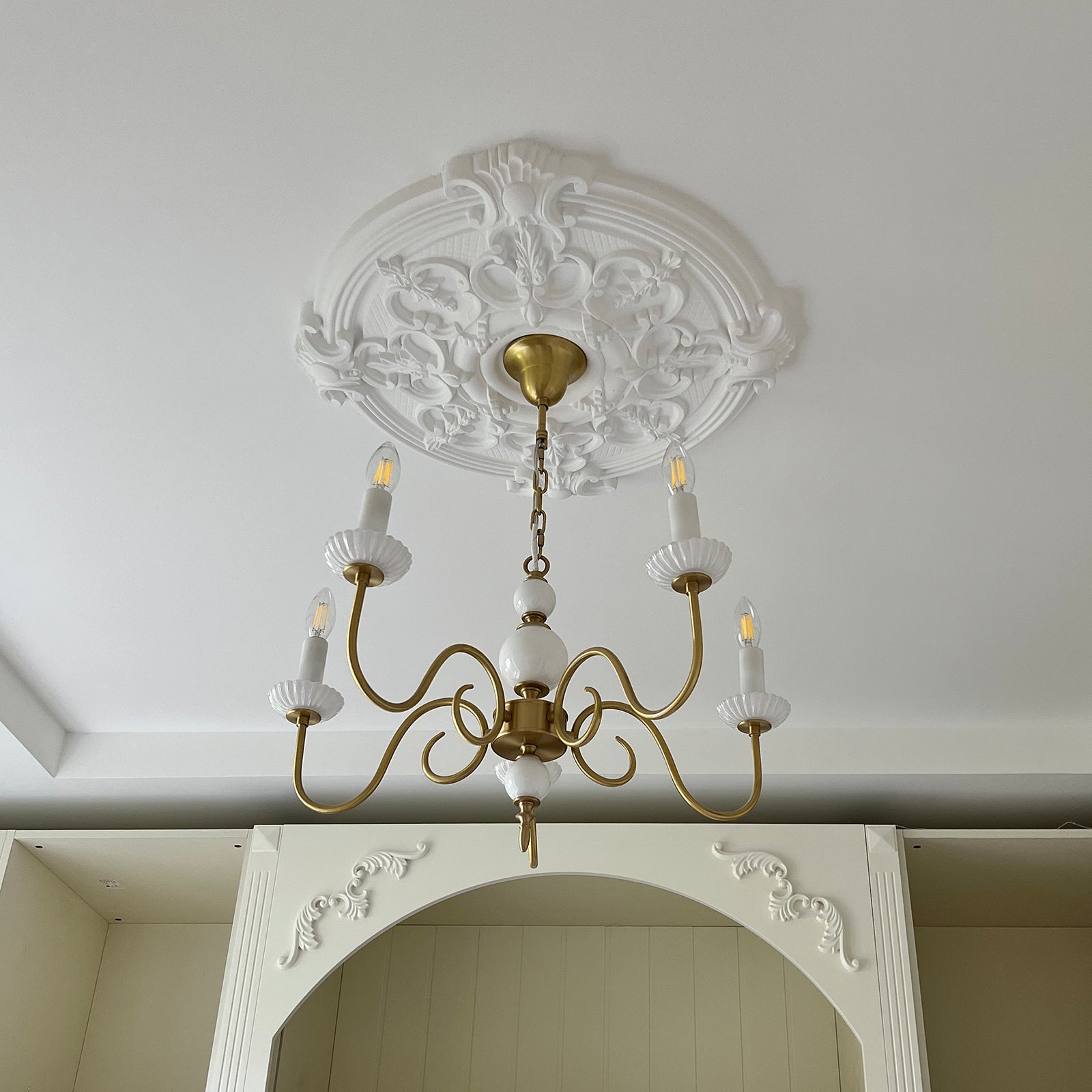 Lysander Crystal Cascade Chandelier