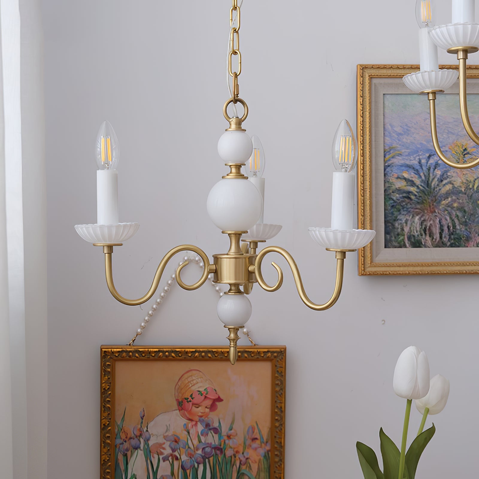 Lysander Crystal Cascade Chandelier