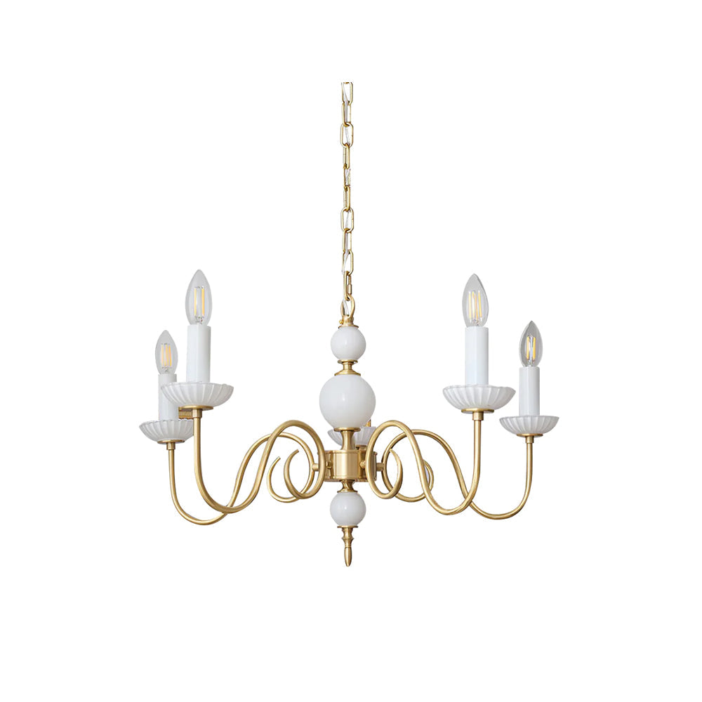 Lysander Crystal Cascade Chandelier