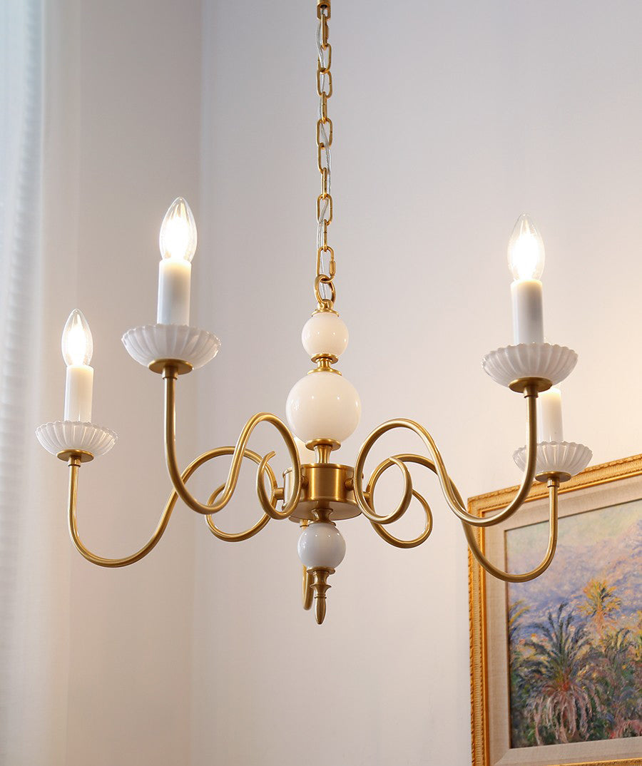 Lysander Crystal Cascade Chandelier