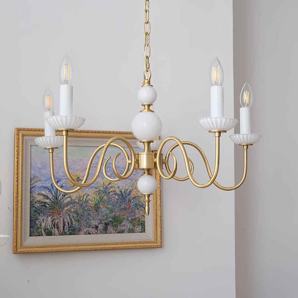Lysander Crystal Cascade Chandelier