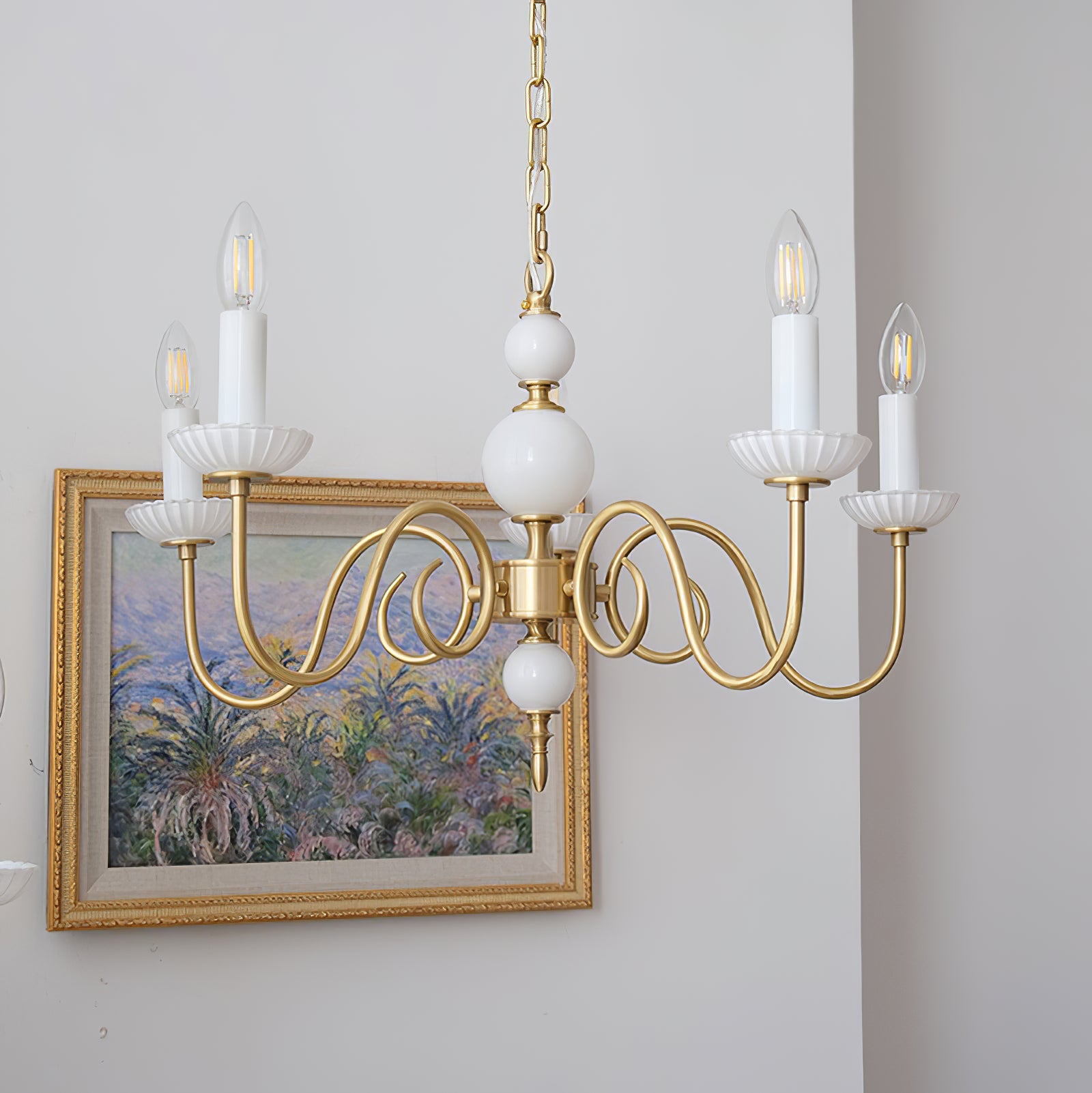Lysander Crystal Cascade Chandelier