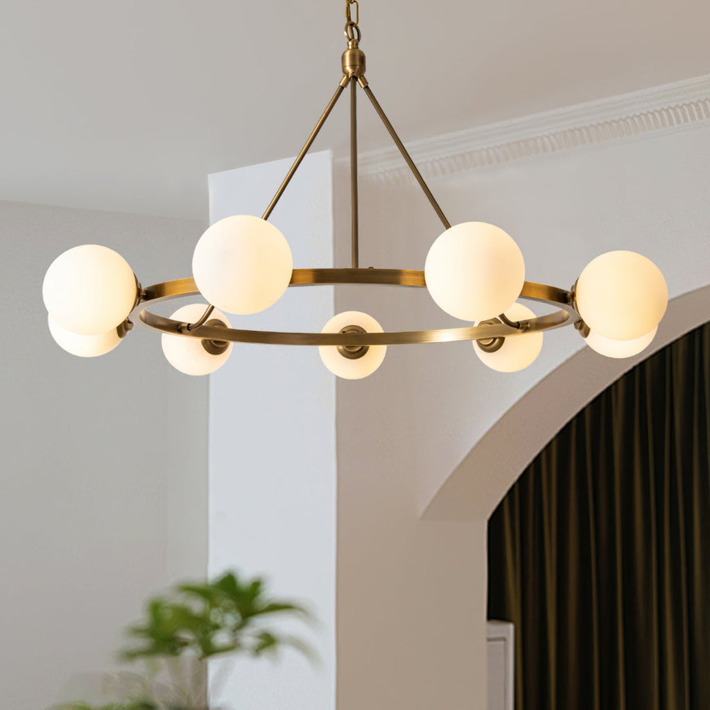 FENWICK CRYSTAL TEARDROP LUMINAIRE