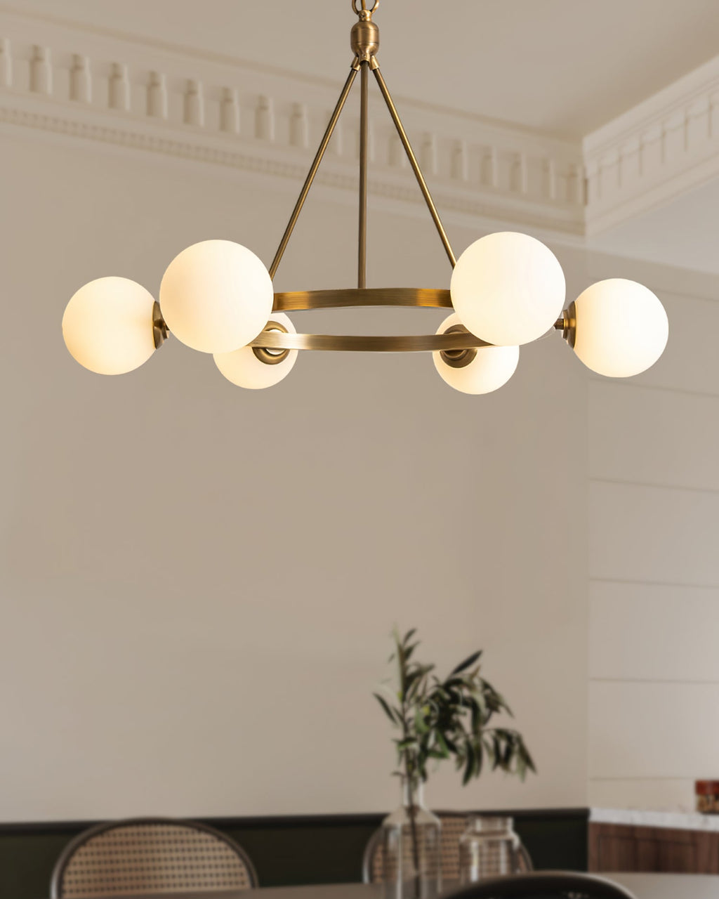 FENWICK CRYSTAL TEARDROP LUMINAIRE