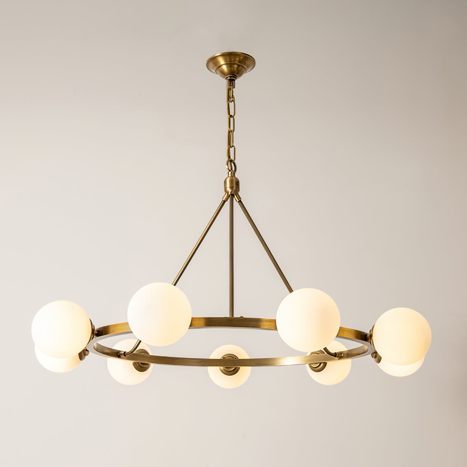 FENWICK CRYSTAL TEARDROP LUMINAIRE