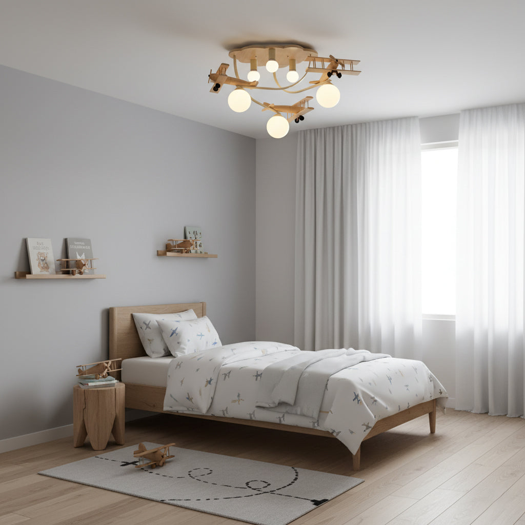 WINDSOR SKYWARD WOODEN LUMINAIRE