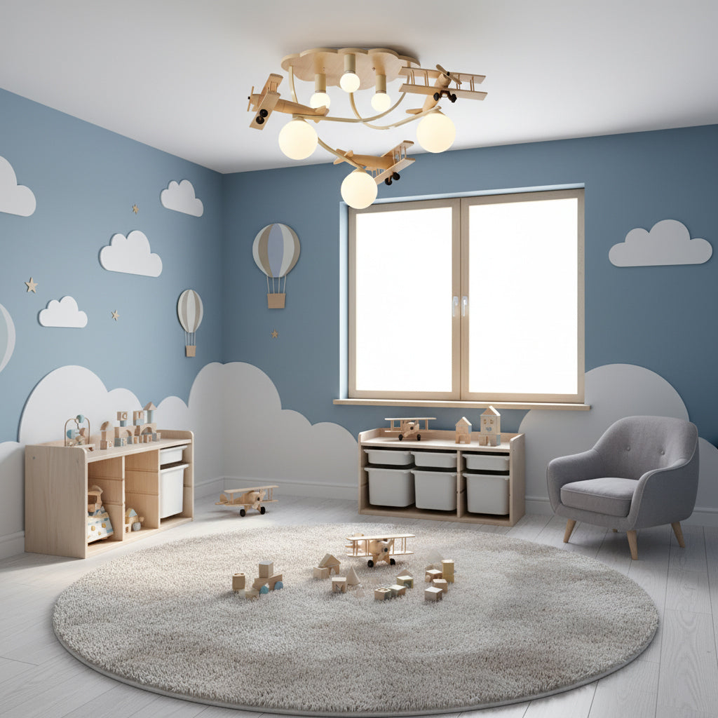 WINDSOR SKYWARD WOODEN LUMINAIRE